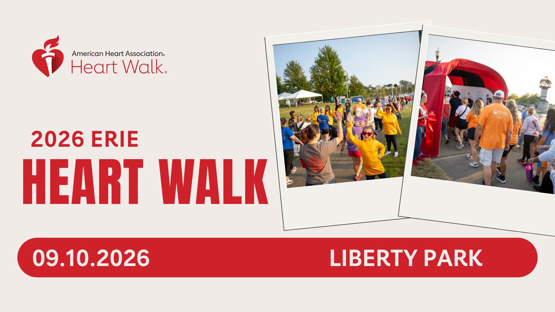 2026 ERIE HEART WALK