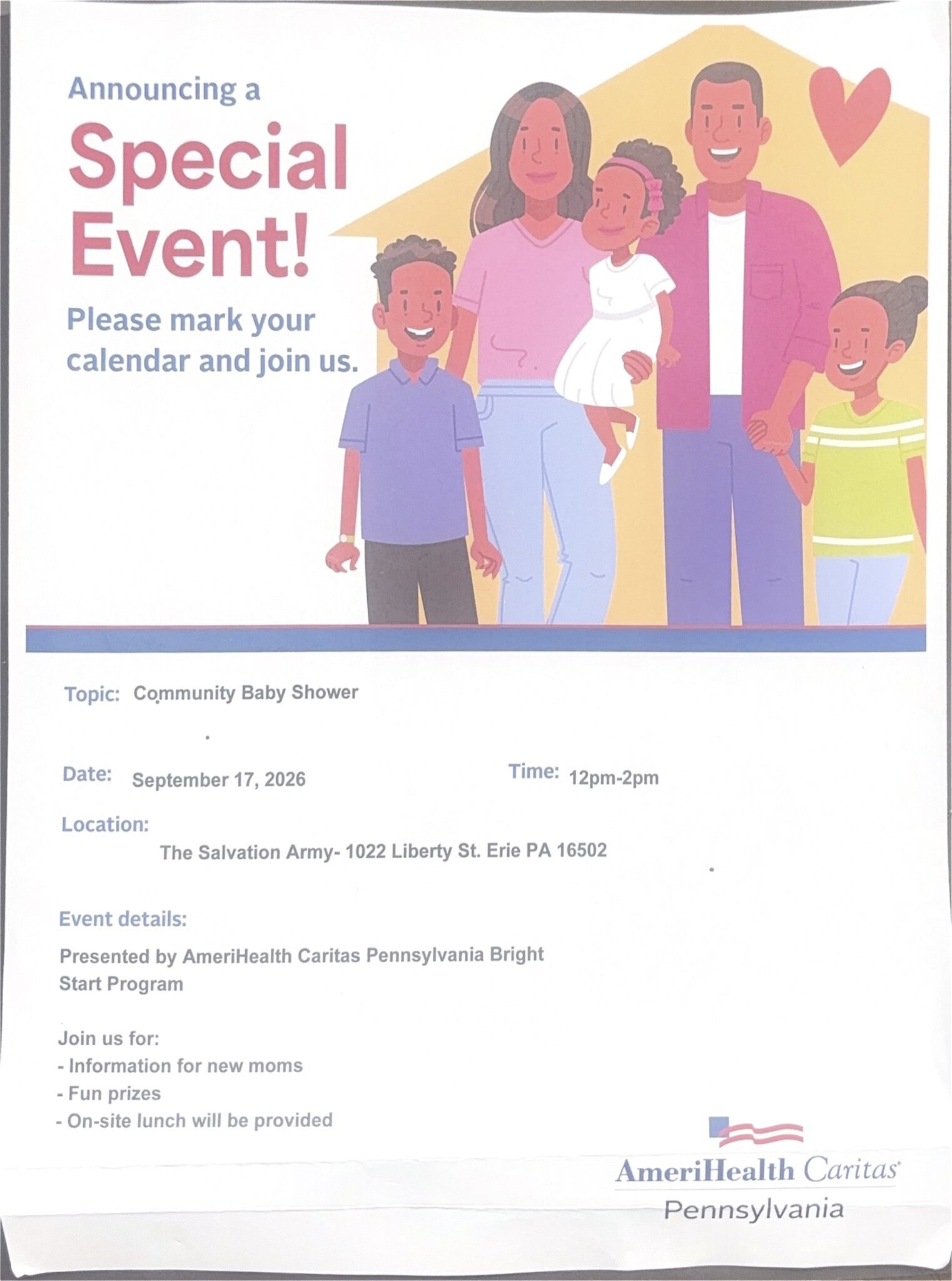 AmeriHealth Caritas Community Baby Shower